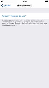 Pulsa la tecla de inicio para terminar y regresar a la pantalla de inicio.