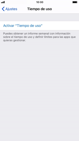 Pulsa la tecla de inicio para terminar y regresar a la pantalla de inicio.