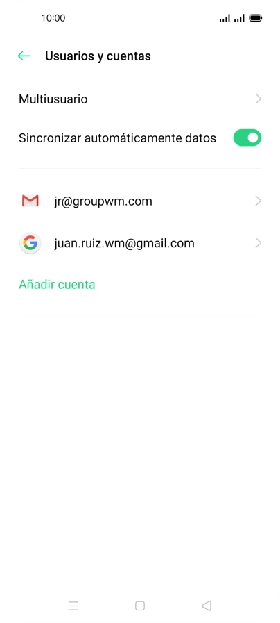 Pulsa la tecla de inicio para terminar y regresar a la pantalla de inicio.