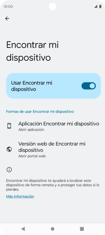 Pulsa la tecla de inicio para terminar y regresar a la pantalla de inicio.