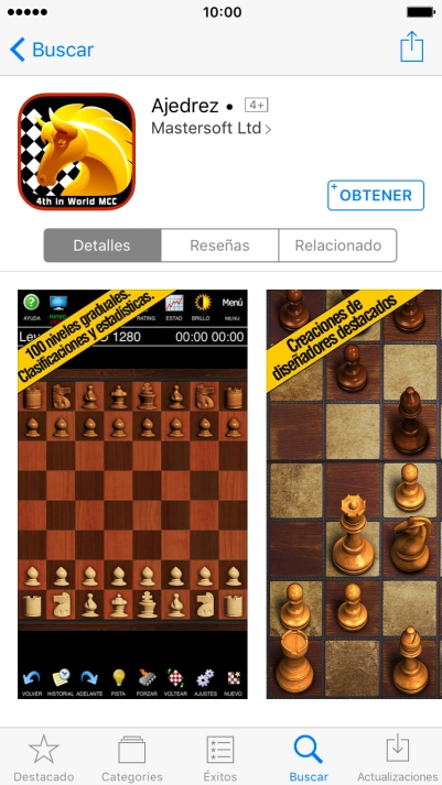 Pulsa OBTENER.