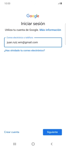 Pulsa Siguiente.
