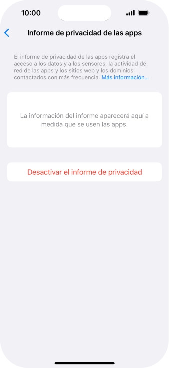 Desliza el dedo hacia arriba desde la parte inferior de la pantalla para terminar y volver a la pantalla de inicio.