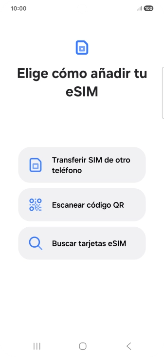 Pulsa Escanear código QR.