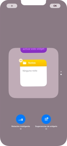 Pulsa Rotación inteligente para activar o desactivar la función.