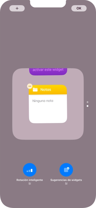Pulsa Rotación inteligente para activar o desactivar la función.