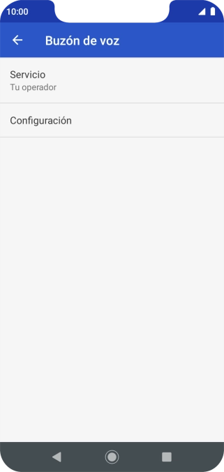 Pulsa Configuración.