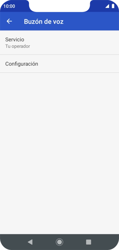 Pulsa Configuración.