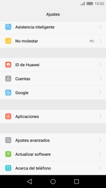 Pulsa Ajustes avanzados.