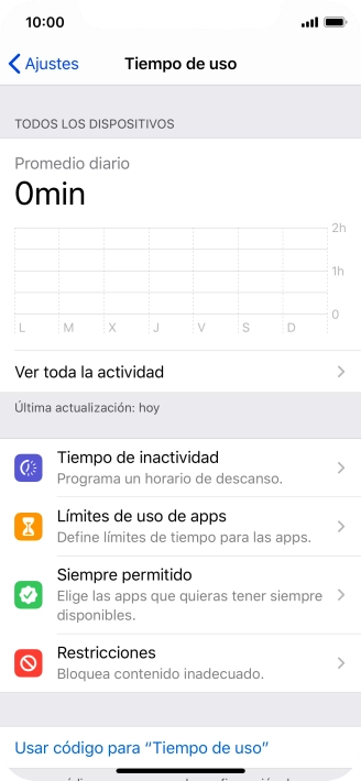 Pulsa Ver toda la actividad.