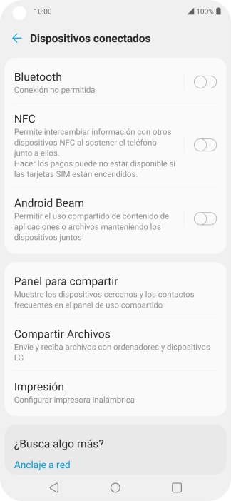 Pulsa Bluetooth.