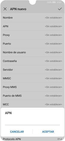 Introduce airtelwap.es y pulsa ACEPTAR.