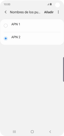 Pulsa la tecla de inicio para terminar y regresar a la pantalla de inicio.