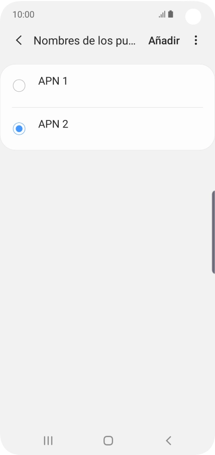 Pulsa la tecla de inicio para terminar y regresar a la pantalla de inicio.