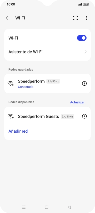 Pulsa la tecla de inicio para terminar y regresar a la pantalla de inicio.