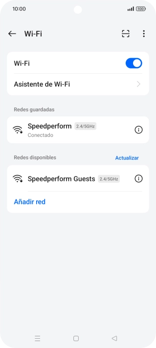 Pulsa la tecla de inicio para terminar y regresar a la pantalla de inicio.