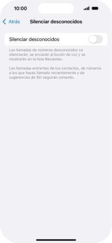 Pulsa el indicador junto a 