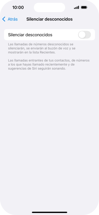 Pulsa el indicador junto a 