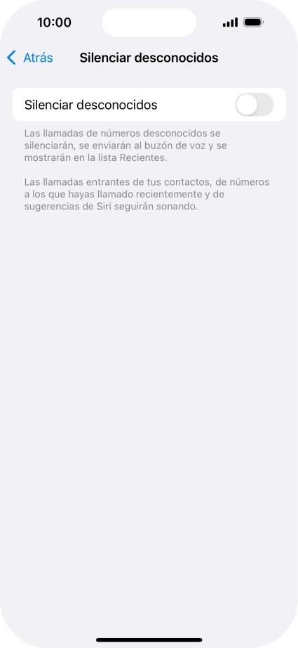 Pulsa el indicador junto a 