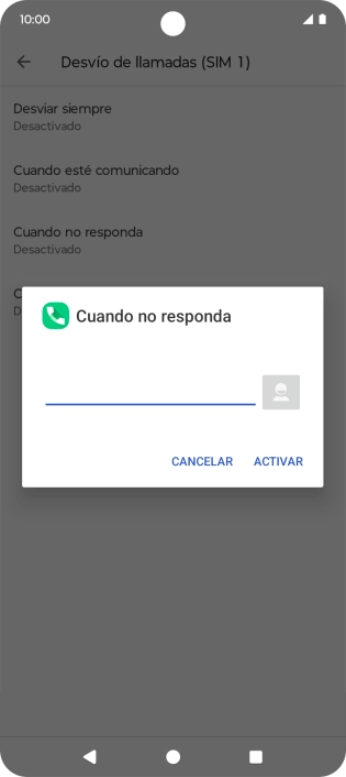 Introduce +34600132000 y pulsa ACTIVAR.
