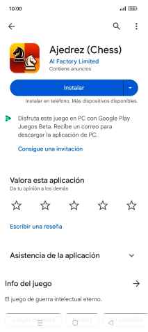 Pulsa la tecla de inicio para terminar y regresar a la pantalla de inicio.