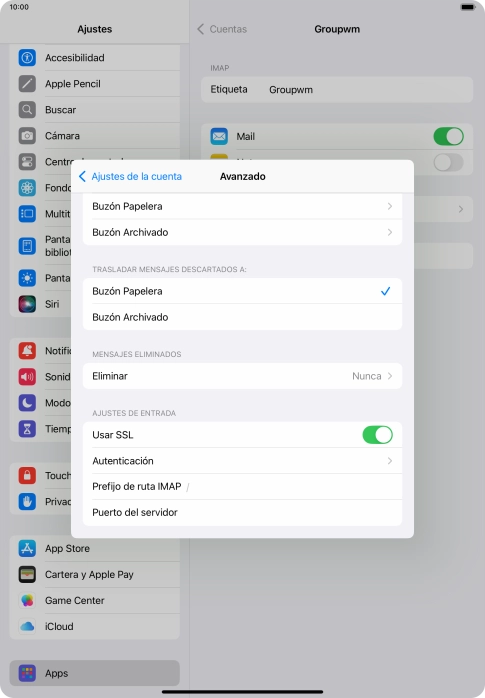 Pulsa Autenticación.