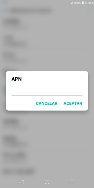 Introduce airtelwap.es y pulsa ACEPTAR.