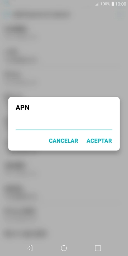 Introduce airtelwap.es y pulsa ACEPTAR.