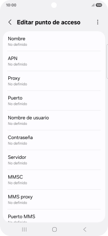 Pulsa Nombre.