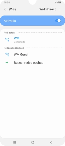 Pulsa la tecla de inicio para terminar y regresar a la pantalla de inicio.