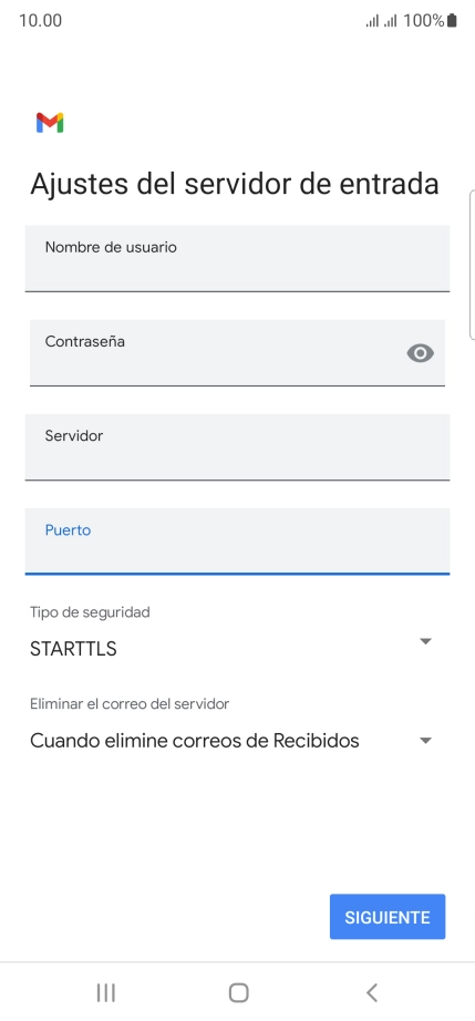 Pulsa la lista desplegable bajo 