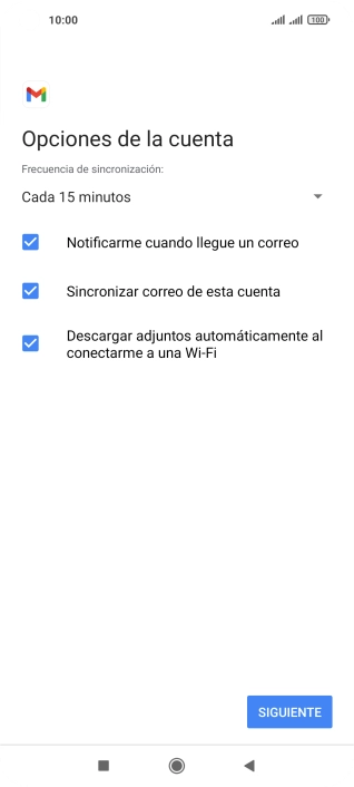 Pulsa la lista desplegable bajo 
