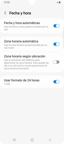 Pulsa la tecla de inicio para terminar y regresar a la pantalla de inicio.