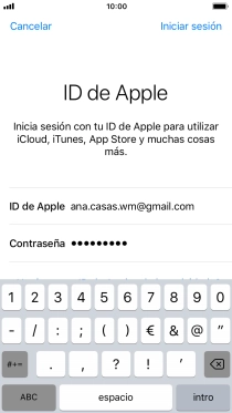 Pulsa Iniciar sesión.