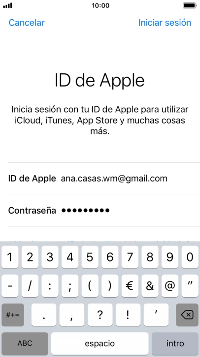 Pulsa Iniciar sesión.