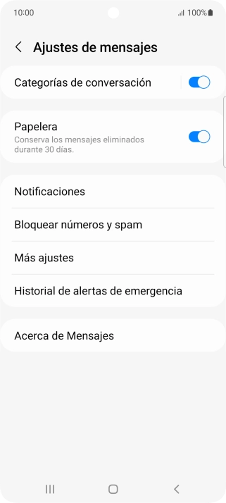 Pulsa Más ajustes.