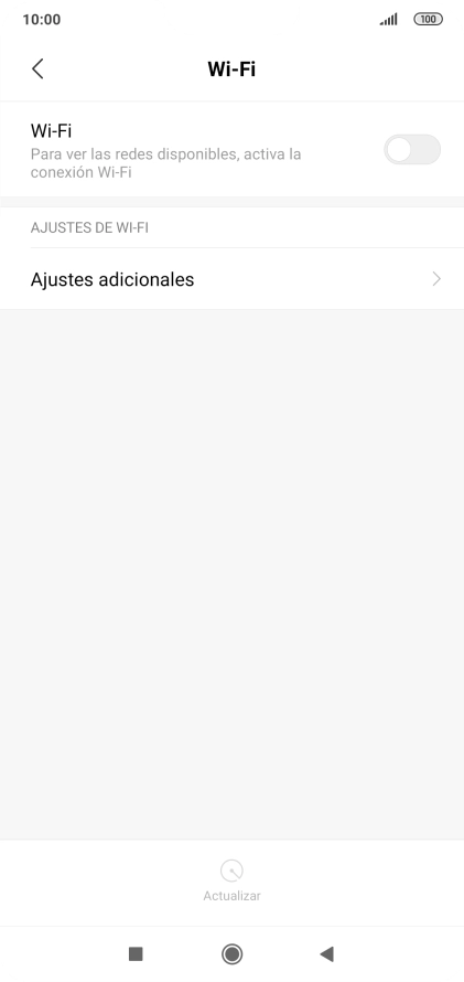 Pulsa el indicador junto a 