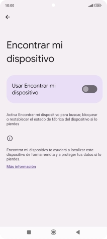 Pulsa el indicador junto a 