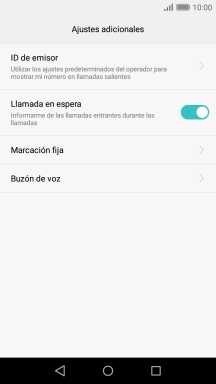 Pulsa el indicador junto a 