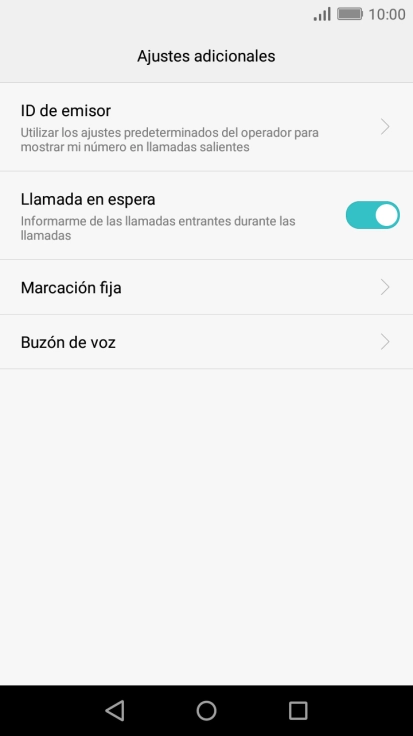Pulsa el indicador junto a 