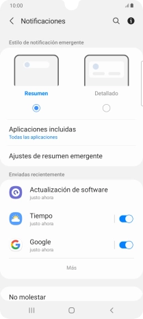 Pulsa Más.
