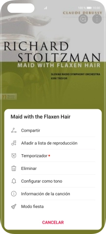 Pulsa Añadir a lista de reproducción.