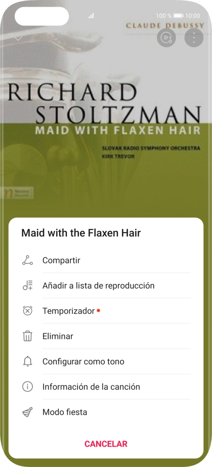 Pulsa Añadir a lista de reproducción.