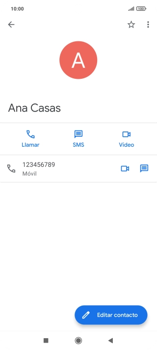Pulsa la tecla de inicio para terminar y regresar a la pantalla de inicio.