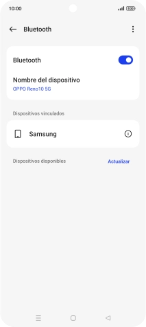 Pulsa la tecla de inicio para terminar y regresar a la pantalla de inicio.
