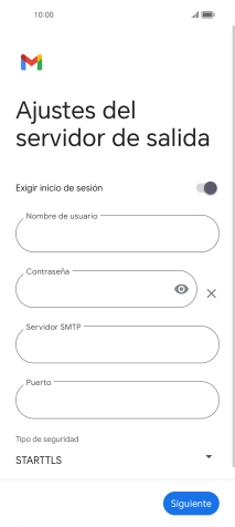 Pulsa el indicador junto a 