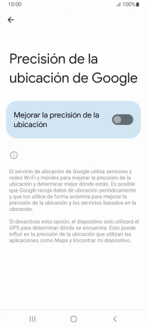 Pulsa el indicador junto a 