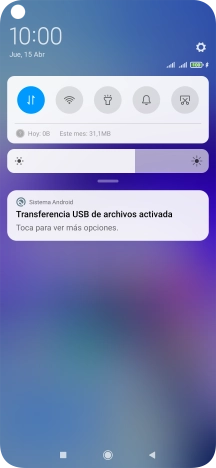 Pulsa Toca para ver más opciones..