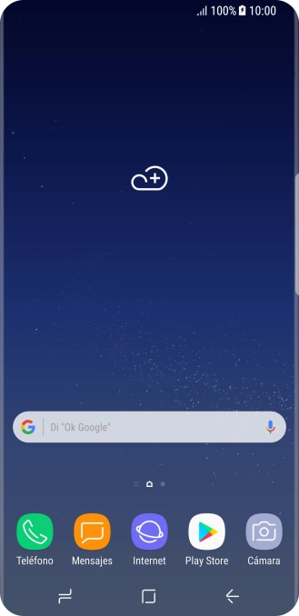 Cuando el icono de carga de batería aparece en la pantalla, el teléfono se está cargando.