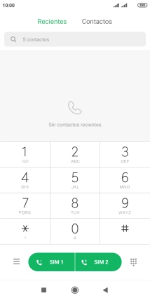 Pulsa el icono de menú.